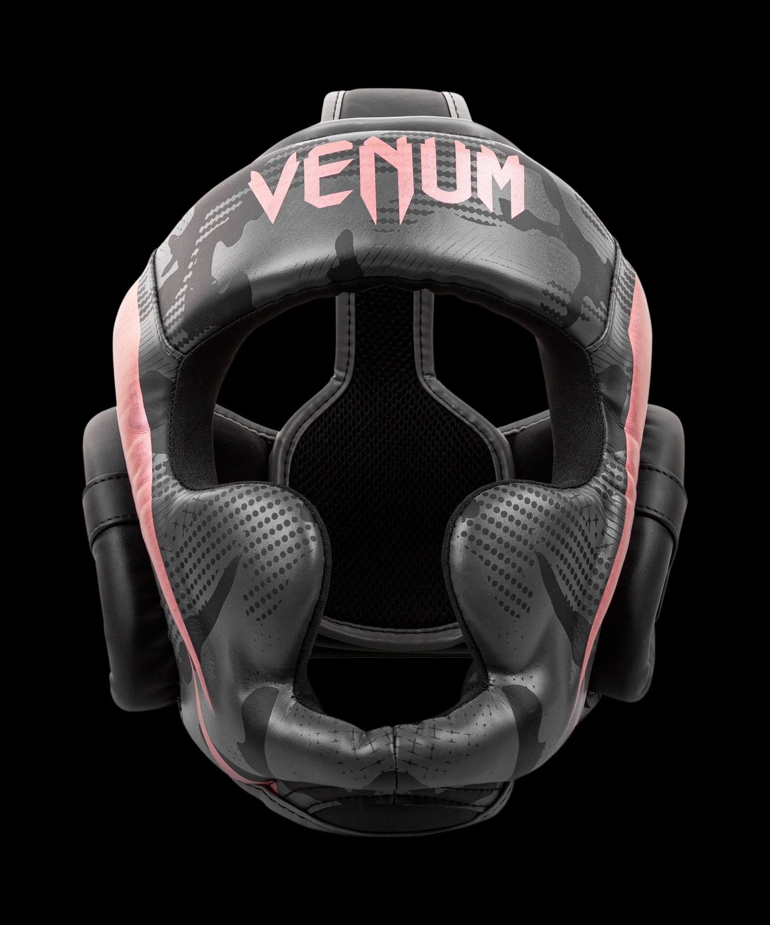 casque-de-boxe-elite-noir-or-rose