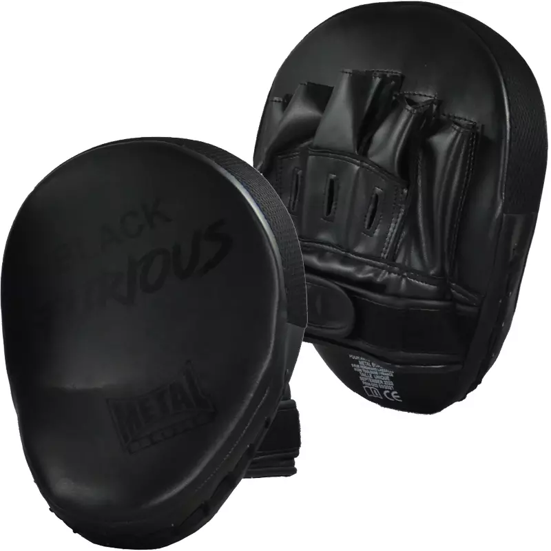 Furious Metal Boxing punch mitt - Black
