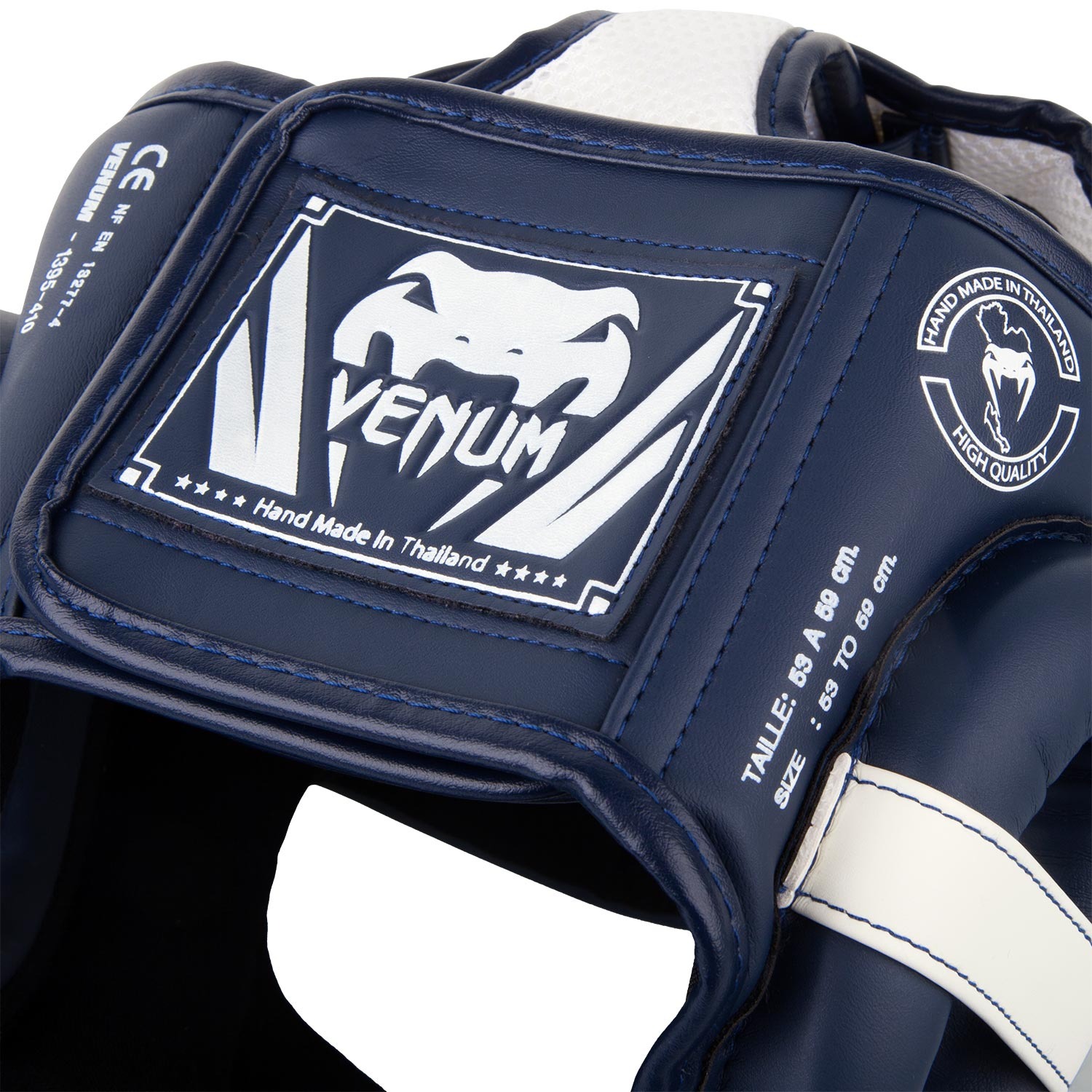 casque-boxe-venum-elite-navy-blanc