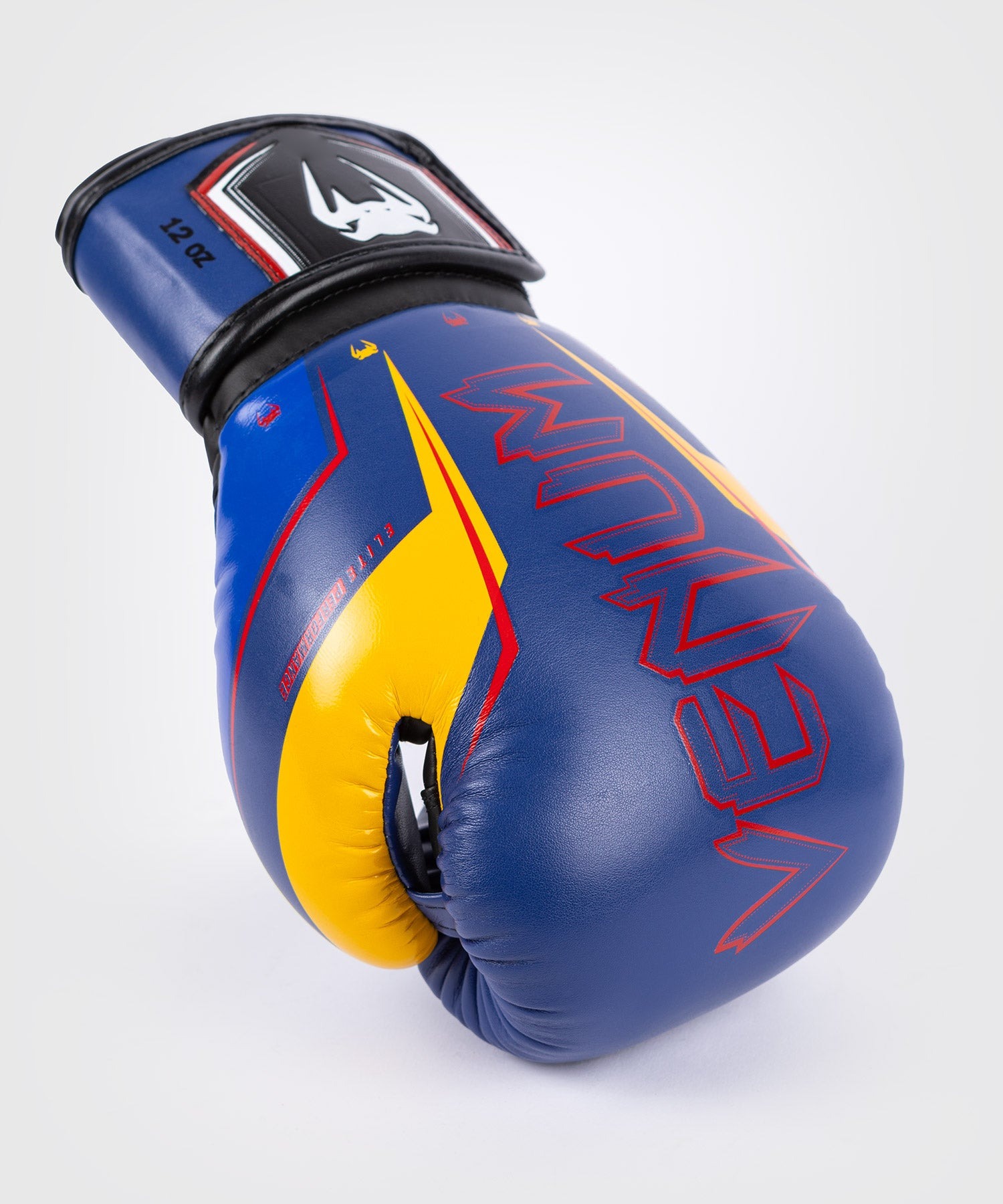 gants-de-boxe-venum-evo-bleu-jaune-rouge