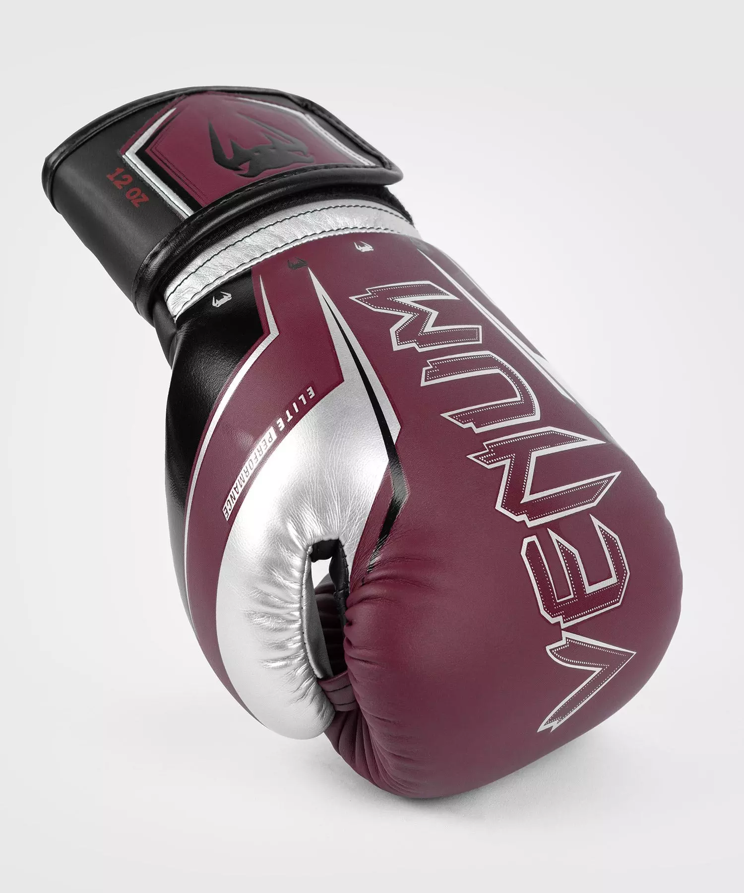 gants-de-boxe-venum-evo-bordeau-argent-rouge