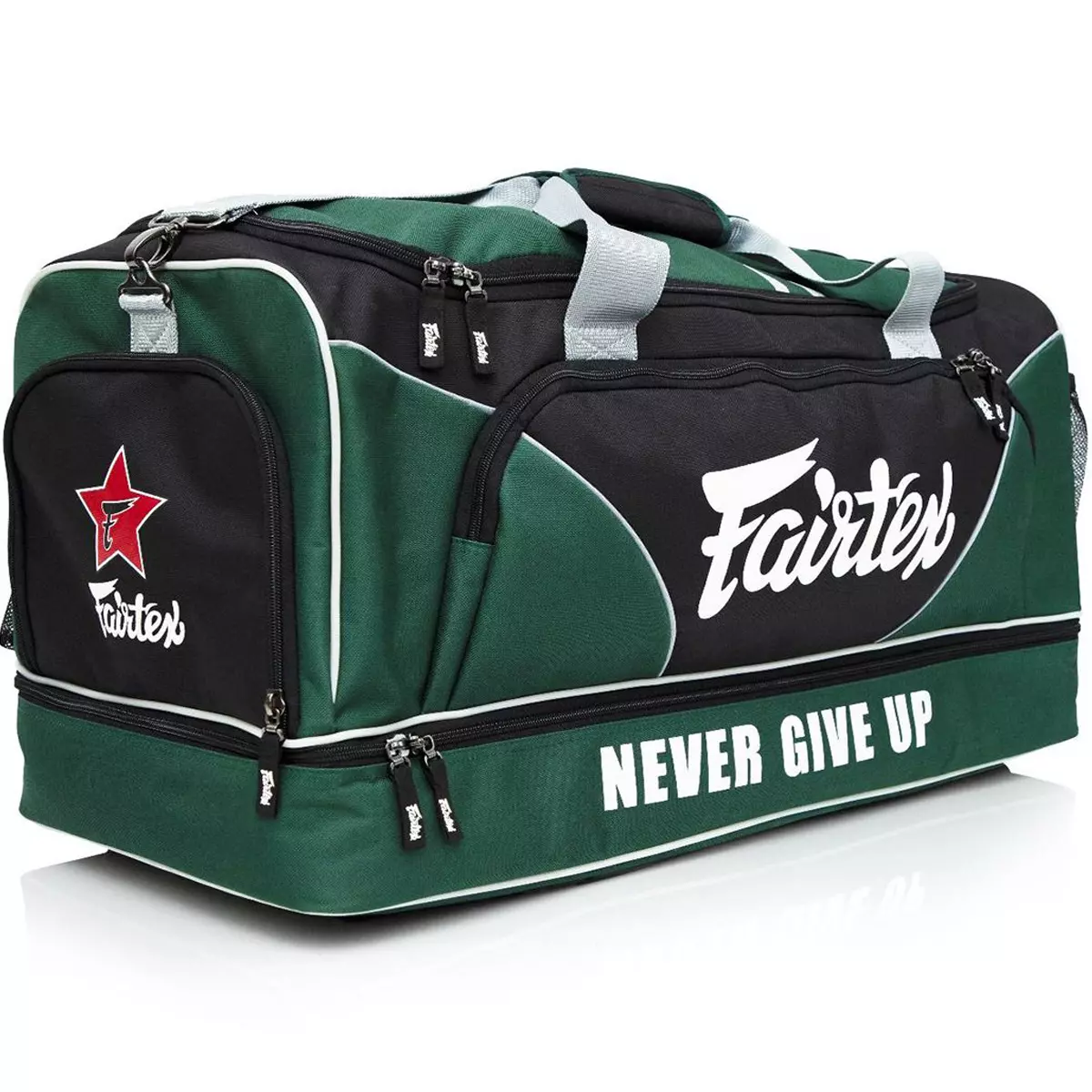 Fairtex Bag2 sports bag Green - Black