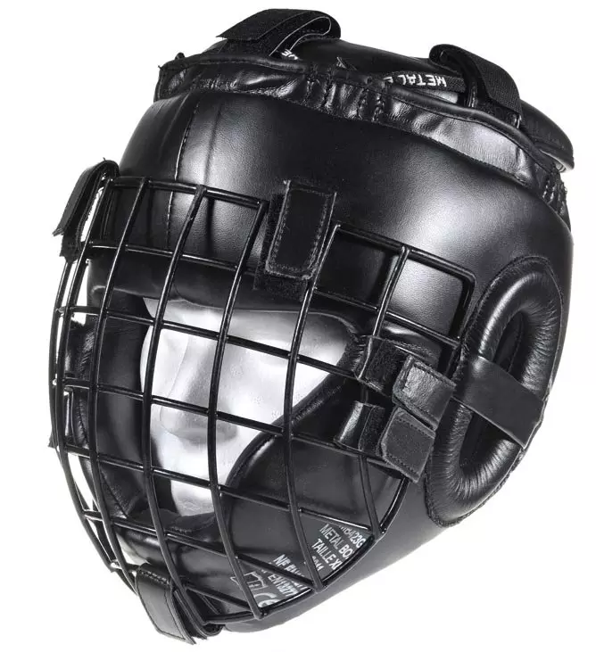 Headguard with protective grid
