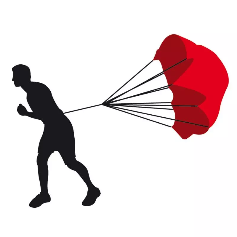 Racing parachute