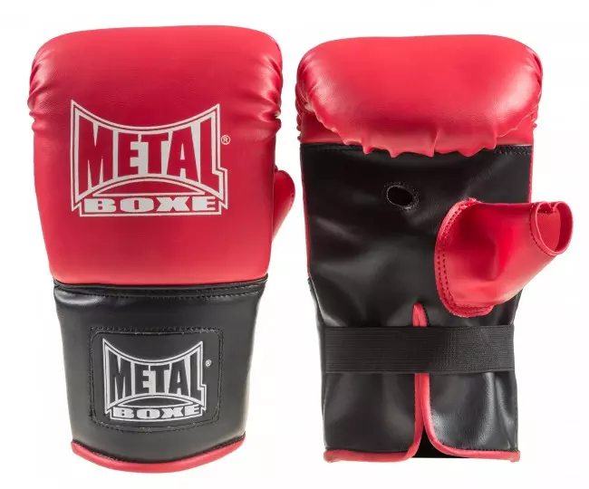 Metal boxing bag gloves