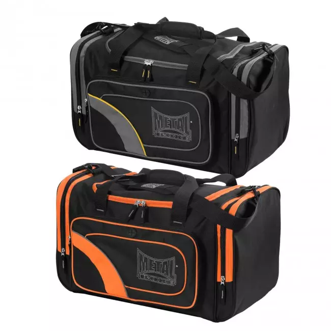 Metal boxing sports bag