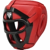 casque-rdx-t1-combox-grille-rouge