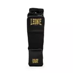 protege-tibias-boxe-leone-comfort-noir-or