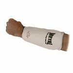 proteges-avant-bras-metal-boxe-blanc