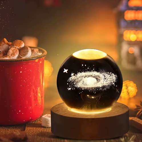 veilleuse LED2 Boule de cristal