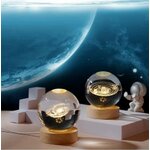 veilleuse LED3 Boule de cristal