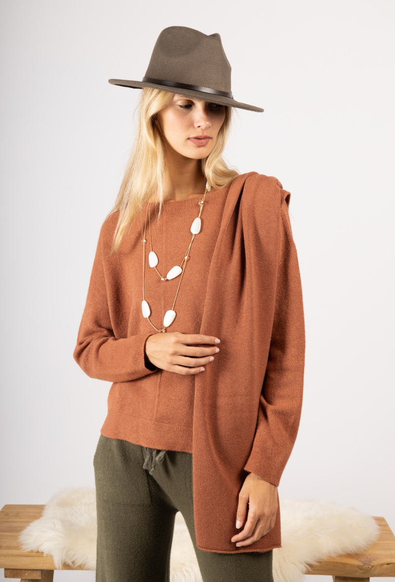 Bella Cosa chapeaux camel kaki2