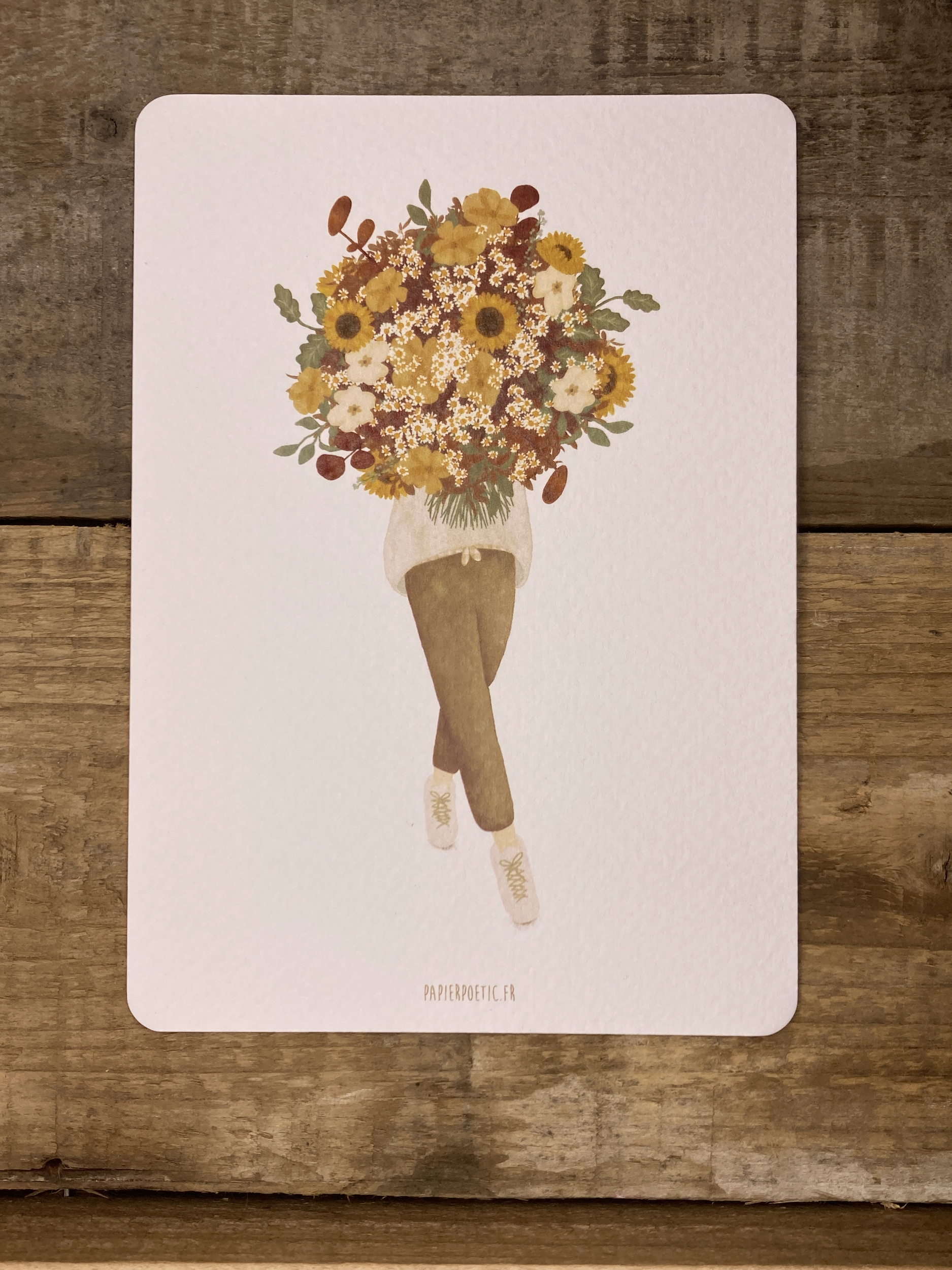 Bella Cosa-carte postale bouquet d automne