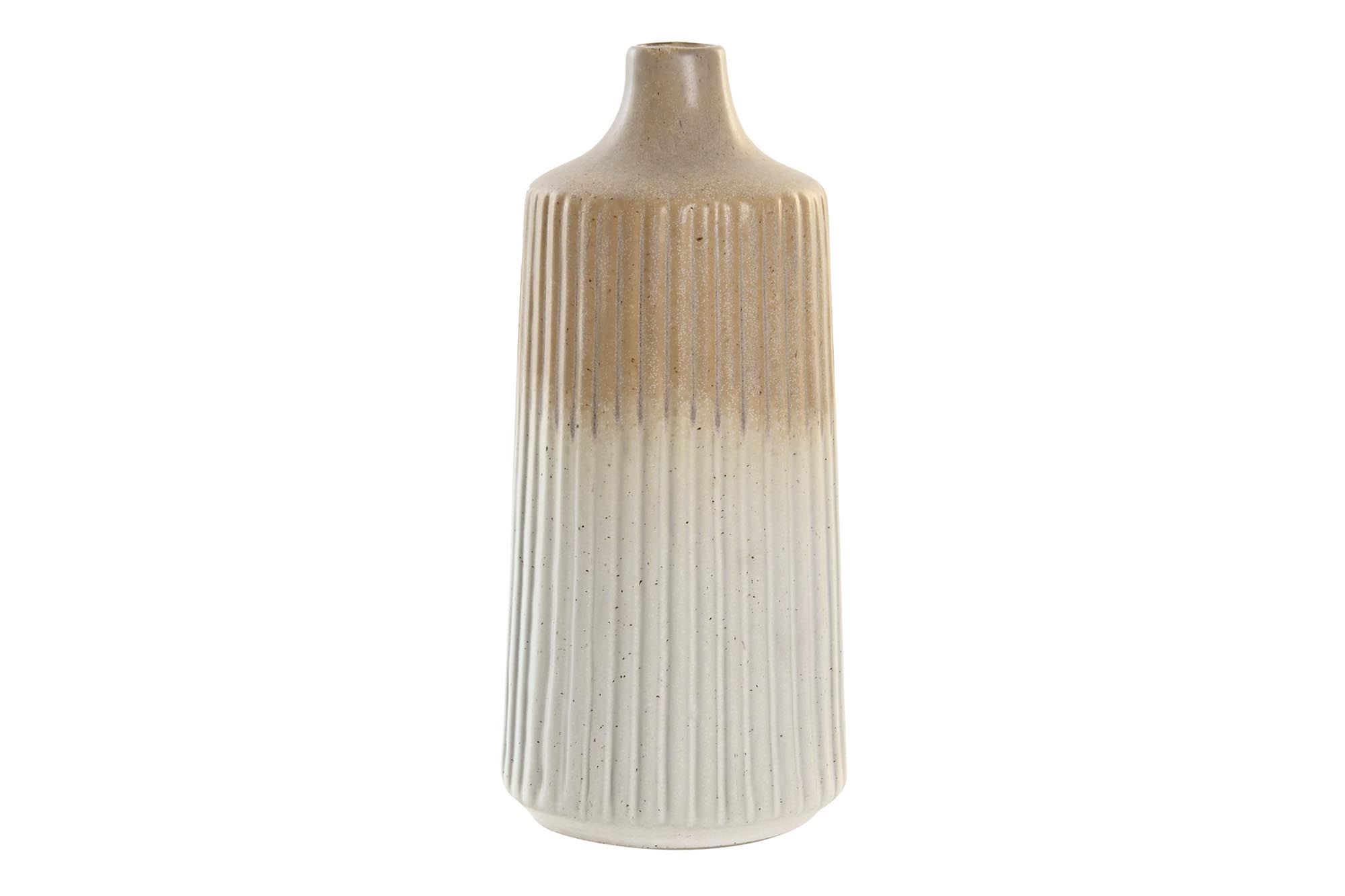 Vase en grès beige – pièce déco intemporelle pour intérieur naturel