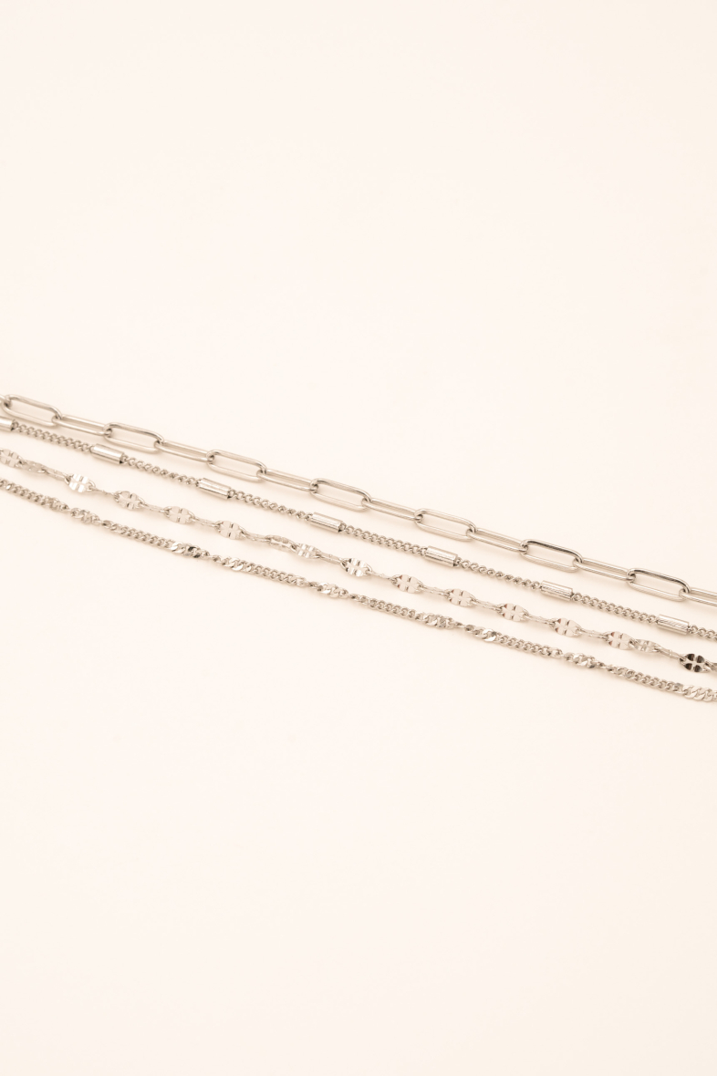 Bracelet Paola – 4 chaînes dorées en acier inoxydable – bijou femme raffinéa