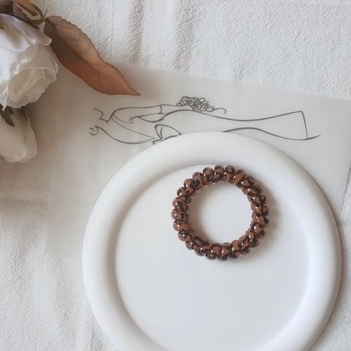 ELASTIQUE MARRON