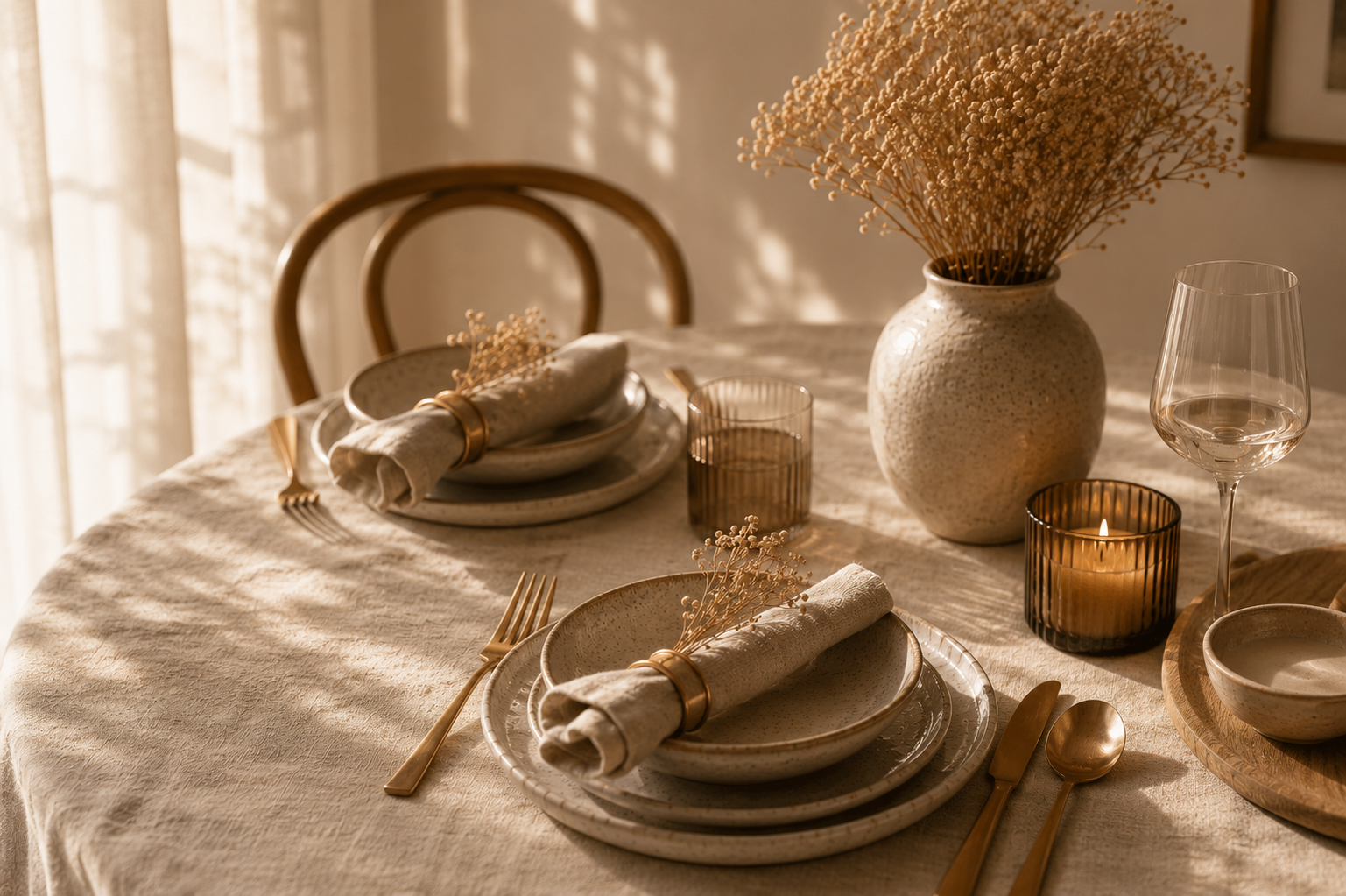 ambiance table dejeuner bella cosa art de vivre