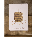 Bella Cosa- carte postale gateau d anniversaire cookies