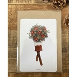 Bella Cosa-carte postale bouquet d hiver