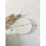 Bracelet en acier inoxydable argenté ajustable – bijou intemporel à porter au quotidien Bella Cosa