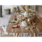Chemin de table en jute naturelle style bohème chic pour décoration de table chaleureuse - Bella Cosa