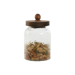 Rangement cuisine avec pots en verre remplis de céréales