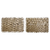 Set de table en toile de jute naturelle avec franges – style rustique et chic