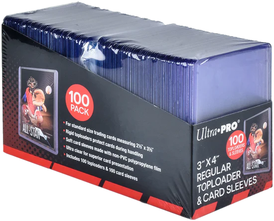TCG Distribution 100 TopLoader &amp; Sleeve Regular