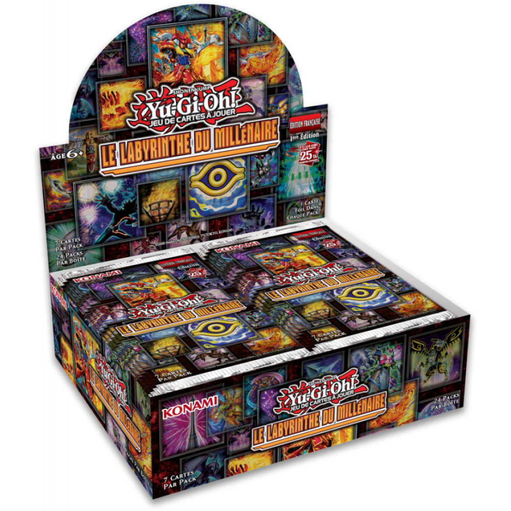 YuGiOh Display Le Labyrinthe du Millenaire