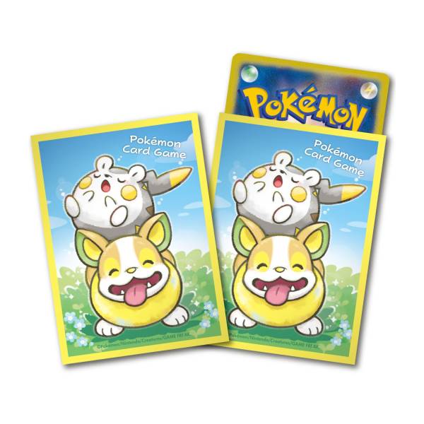 pokemon-card-game-deck-sleeves-togedemaru-yamper-64-sleeves-limited-edition-accessory-