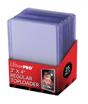 Ultra Pro - Sleeves - Renforcées - Toploader x25 - 3x4 Clear Regular