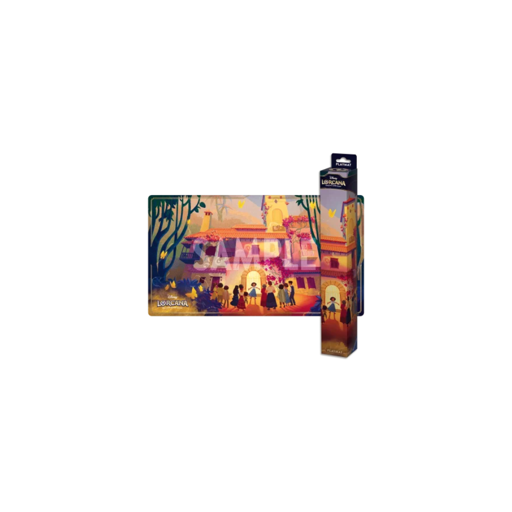 Découvrez le Disney Lorcana TAPIS DE JEU ENCANTO CHAPITRE 5 Une touche de magie Disney