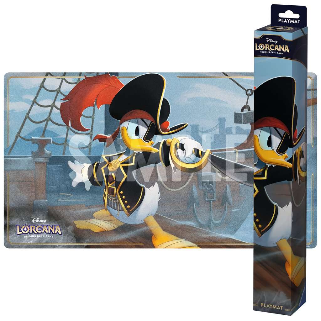 Tapis de jeu Disney Lorcana La Mer Azurite Une aventure magique pour enfants