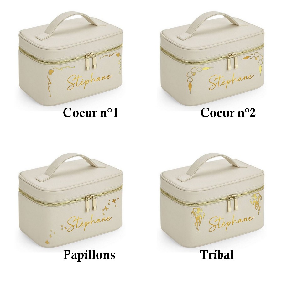 Vanity-accessoires-manucure-Rangement-accessoires-beaute-Trousse-de-rangement-press-on-nails