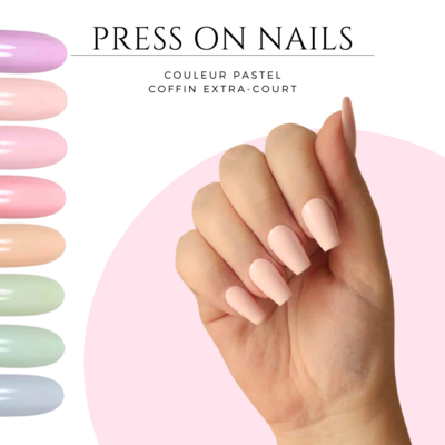 Press-on-nails-ballerine-Faux-ongles-coffin-Press-on-ballerine-courte-pastel
