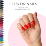 Press-on-nails-amande-court-Faux-ongles-amande-Faux-ongles-amande-courte