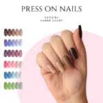 Faux-ongles-camaieu-de-couleurs-Press-on-nails-camaieu-Faux-ongles-carre-court