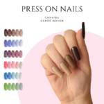Faux-ongles-camaieu-de-couleurs-Press-on-nails-camaieu-Faux-ongles-carre