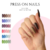 Faux-ongles-camaieu-de-couleurs-Press-on-nails-camaieu-Faux-ongles-coffin