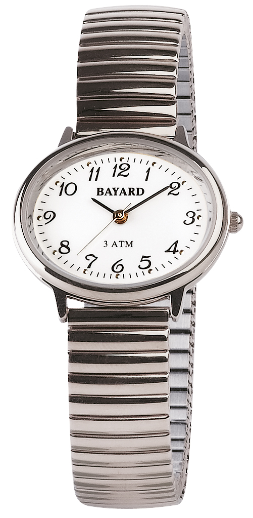 Montre Quartz Bayard Femme - Bracelet acier extensible