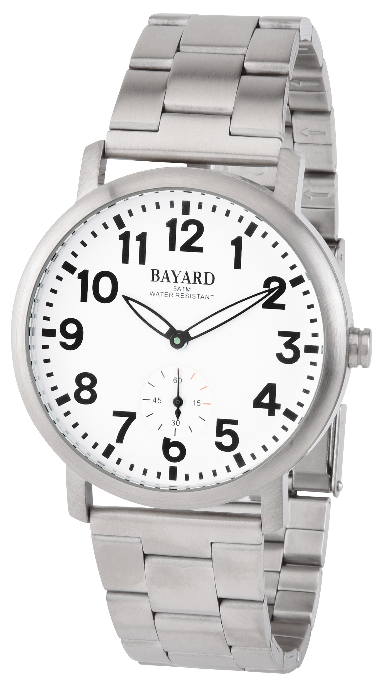 Montre Quartz Bayard Homme acier