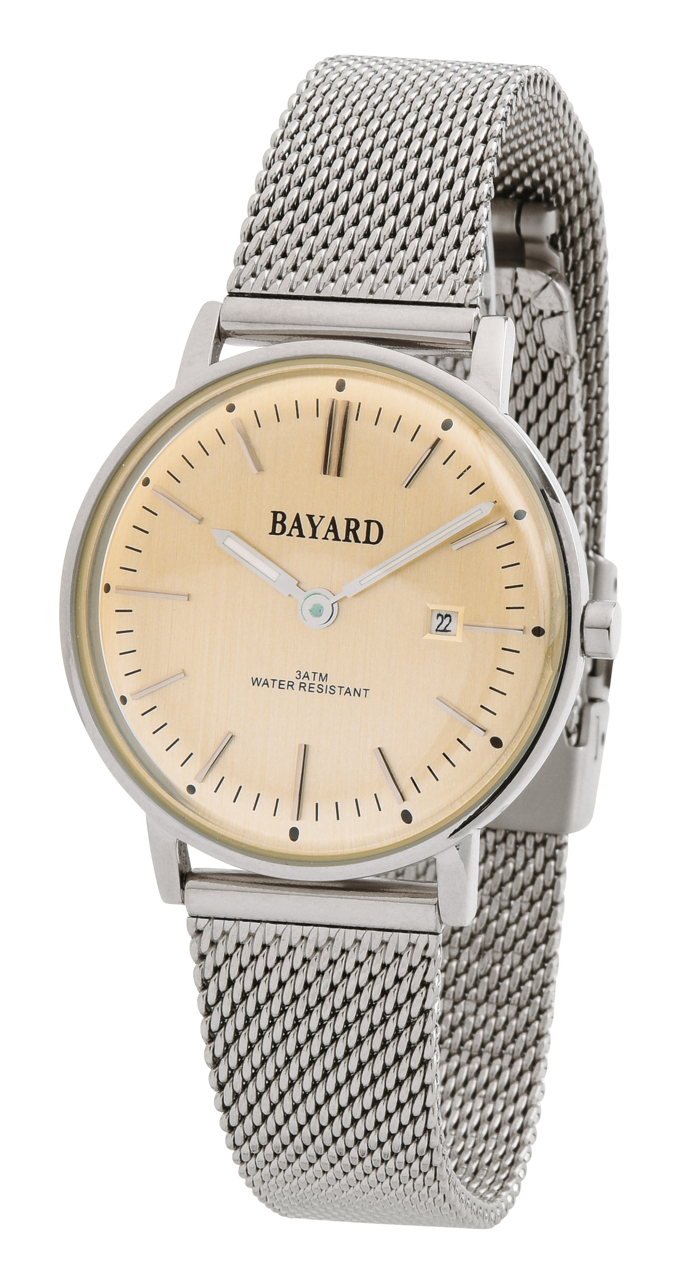 Montre Quartz Bayard Femme - Bracelet acier milanais