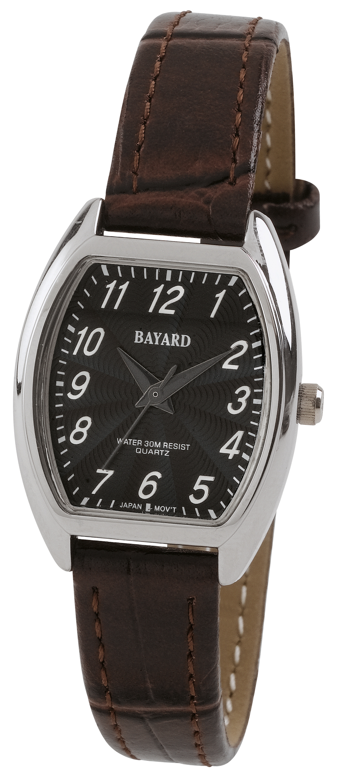Montre Quartz Bayard Femme - Bracelet cuir marron