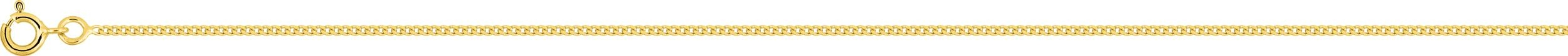 Chaîne or jaune 18K - maille gourmette 1.35mm