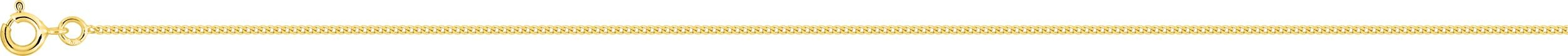 Chaîne or jaune 18K - maille gourmette 1.15mm