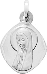 Pendentif or 18K - Vierge - 14x13mm