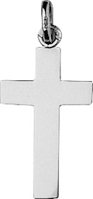 Pendentif or 18K - Croix - 18x11mm