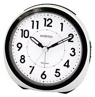 Réveil Quartz Vedette - H 10.1cm / L 10.1cm / P 5.4cm