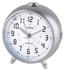 Réveil Quartz Vedette - H 10cm / L 8.5cm / P 5cm