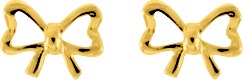 Boutons plaqué or ENFANT nœud